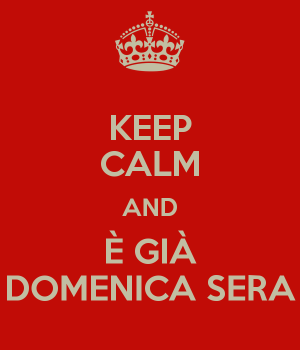 DI DOMENICA SERA